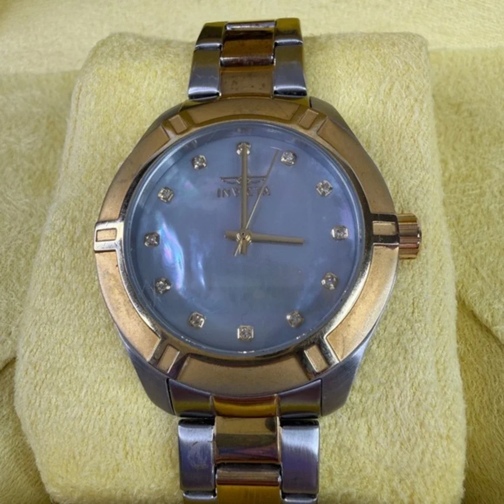 Invicta Pro Diver Watch Women One Size‎ Two Tone Silver Gold 18326